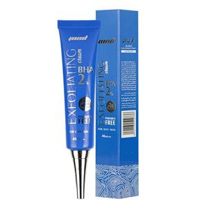 ژل-کرم لایه‌بردار حاوی 2% بتاهیدروکسی اسید ام ان دی مناسب پوست چرب